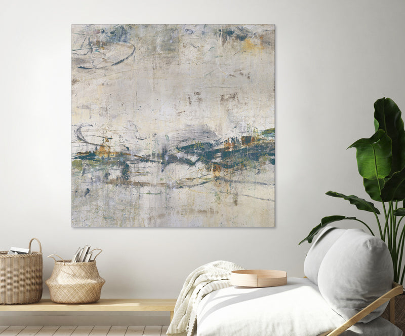 Œuvre d’art murale Giant Art « Broken Road Iv » 54 x 54