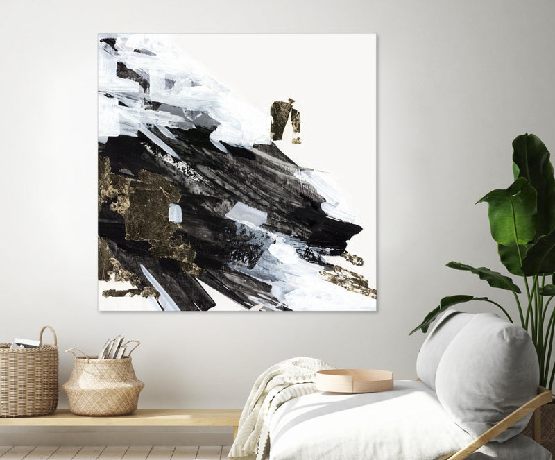 Œuvre d’art murale Giant Art « Motion Waves » 72 x 72