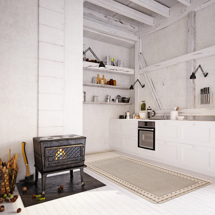 Carpette Clementine crème - 3 pi 3 po x 4 pi 7 po