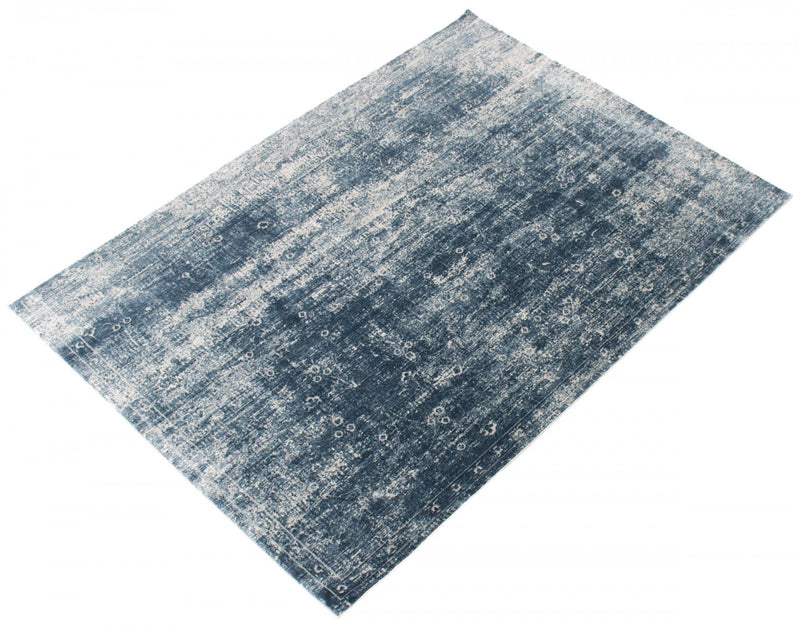 Carpette Dayna bleue 6 pi 7 po x 9 pi 6 po