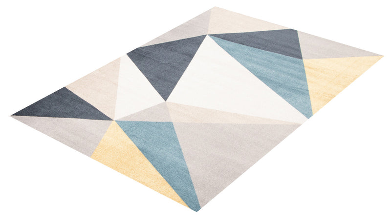Carpette Gemma multicolore lavable à la machine - 6 pi 0 po x 9 pi 0 po