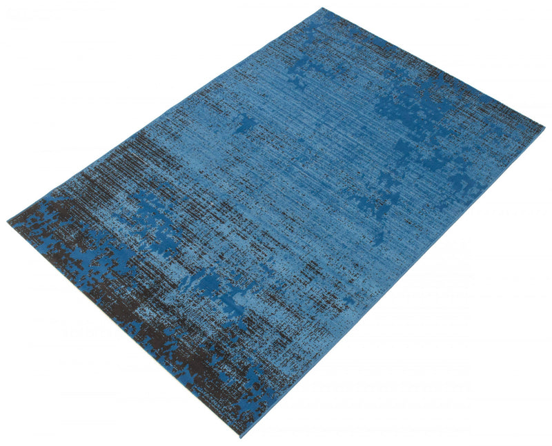 Carpette Janaki bleue 6 pi 7 po x 9 pi 6 po