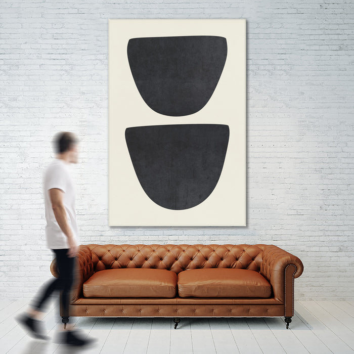 Œuvre d’art murale Giant Art « Two » 84 x 54