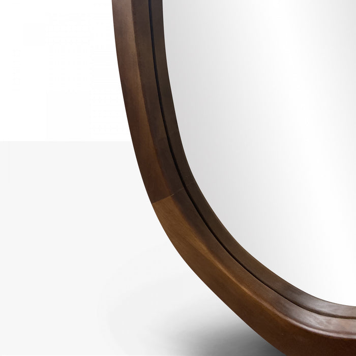 Miroir Lusso noyer 30 x 40