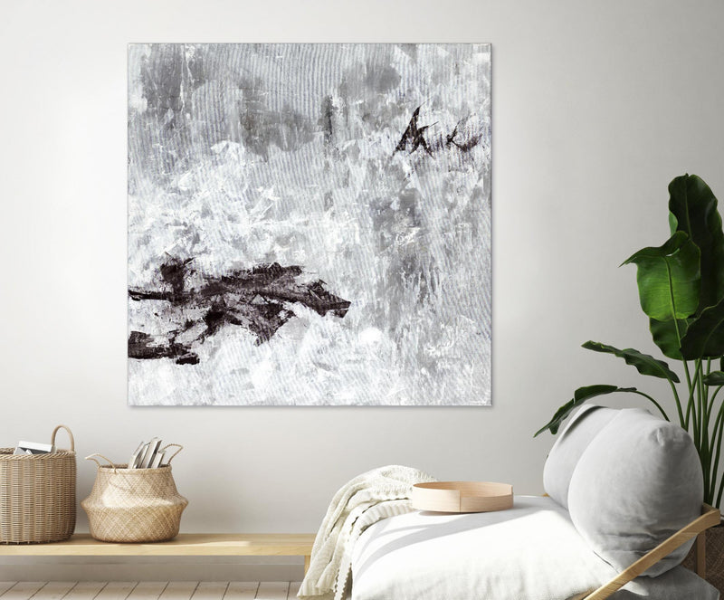 Œuvre d’art murale Giant Art « Half Beat » 54 x 54