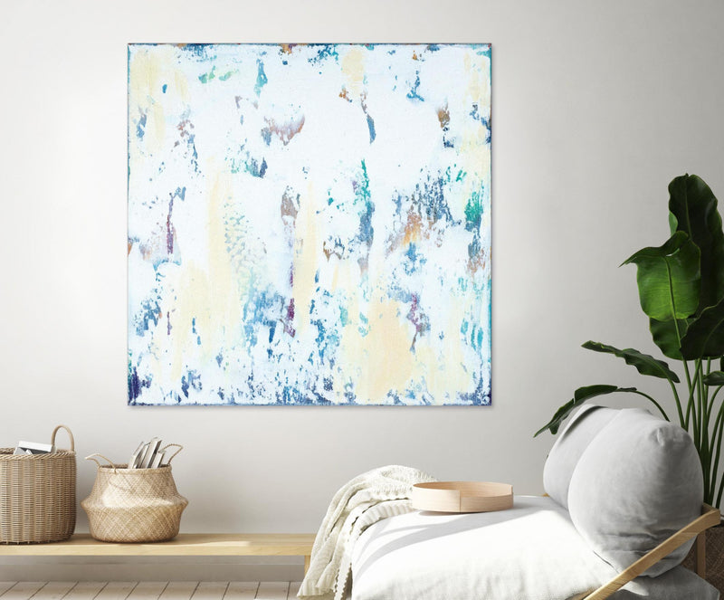Œuvre d’art murale Giant Art « Through The Clouds » 72 x 72
