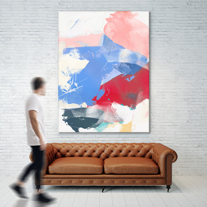 Œuvre d’art murale Giant Art « Sweet Poetry Ii » 72 x 54