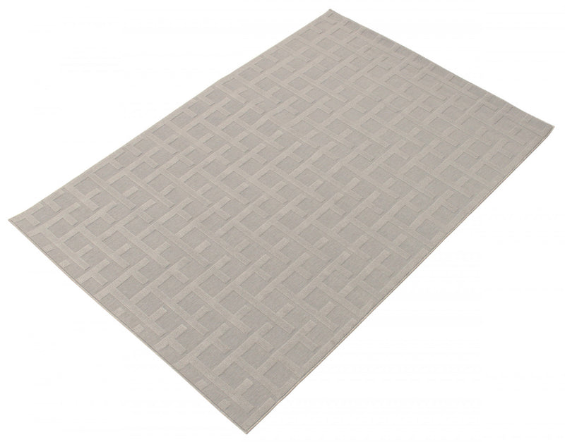 Carpette Brangane grise 4 pi 7 po x 6 pi 7 po
