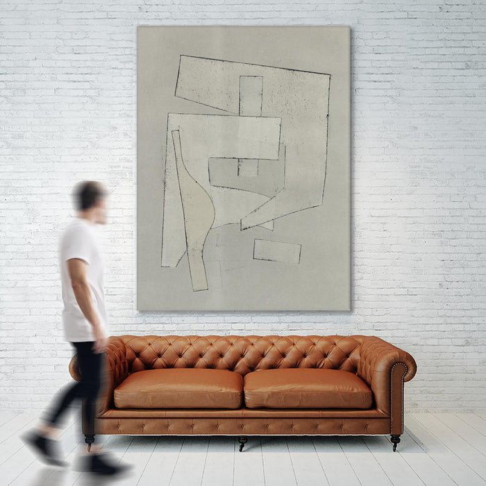 Œuvre d’art murale Giant Art « Alchemy Iii » 72 x 54