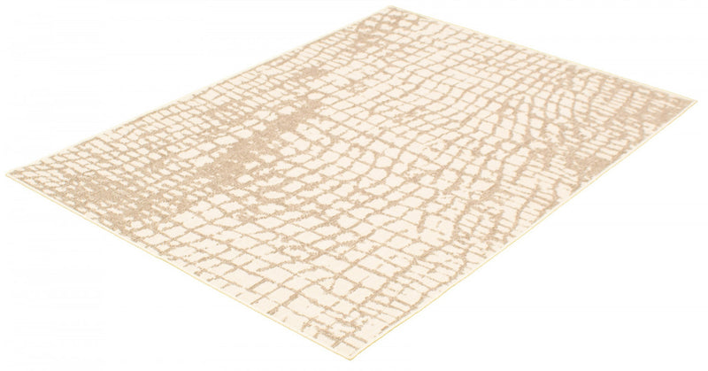 Carpette Sadie Safari champagne taupe - 5 pi 3 pox 7 pi 7 po