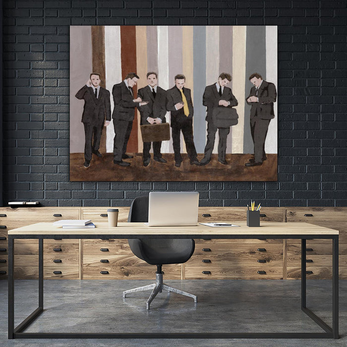Œuvre d’art murale Giant Art « Conference Break » 72 x 54