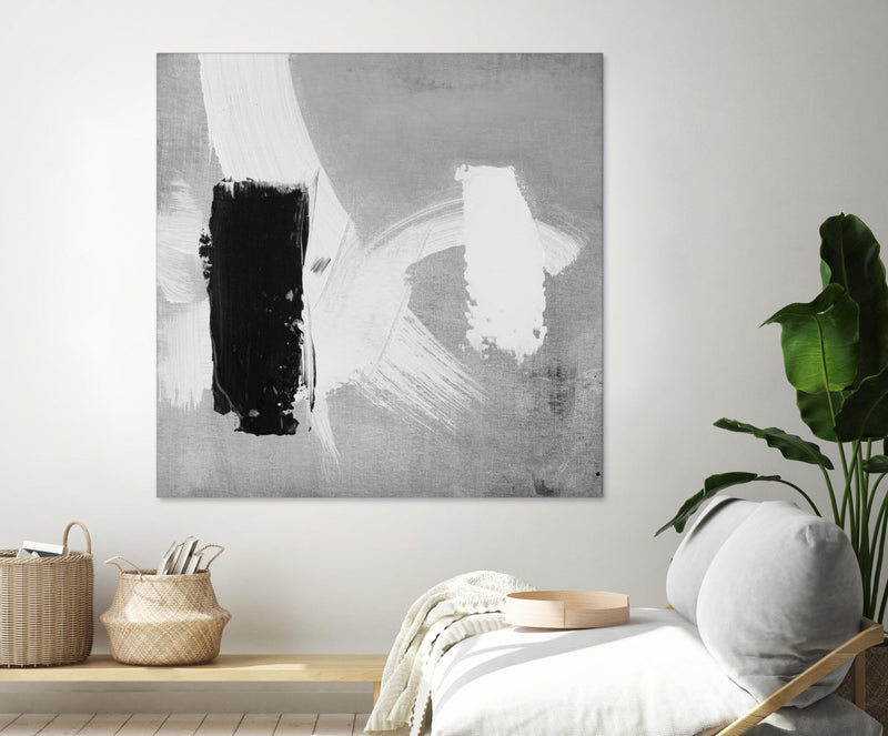 Œuvre d’art murale Giant Art « City Scene Ii » 54 x 54