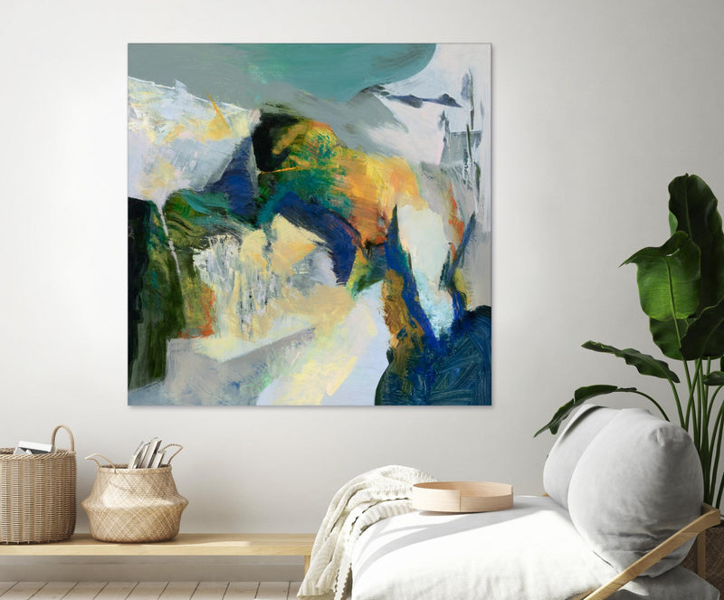 Œuvre d’art murale Giant Art « Iceberg » 72 x 72