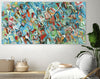 "Lignes 2" Giant Art 72x36 Wall Art