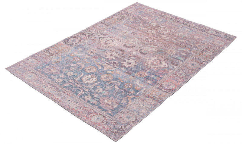 Carpette Boann grisebleue 7 pi 10 po x 10 pi 0 po