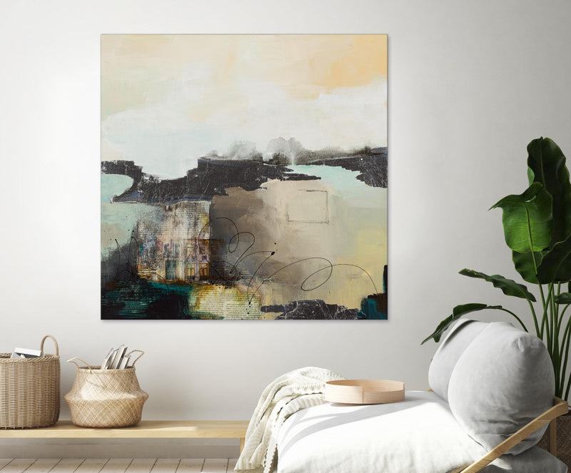 Œuvre d’art murale Giant Art « Around The Corner » 72 x 72