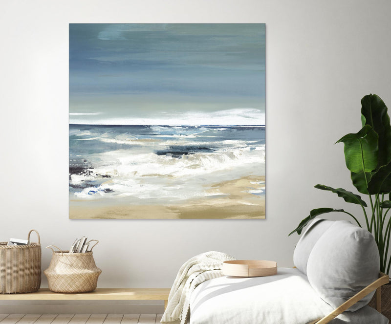 Œuvre d’art murale Giant Art « East Coast Ii » 72 x 72