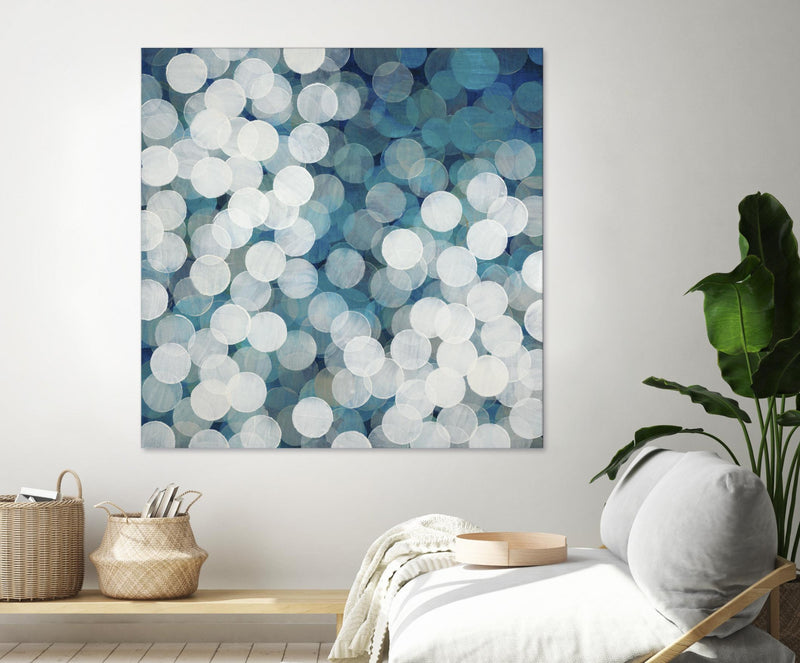 Œuvre d’art murale Giant Art « Head In The Clouds » 72 x 72