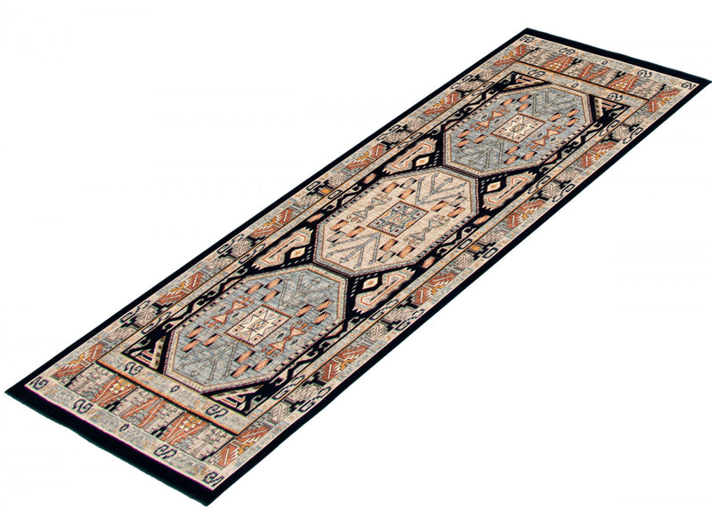 Carpette Quincy bleu marine - 2 pi 8 po x 10 pi 2 po 