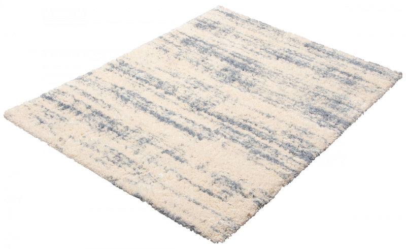  Carpette Kei crèmebleu clair - 5 pi 3 po x 7 pi 3 po