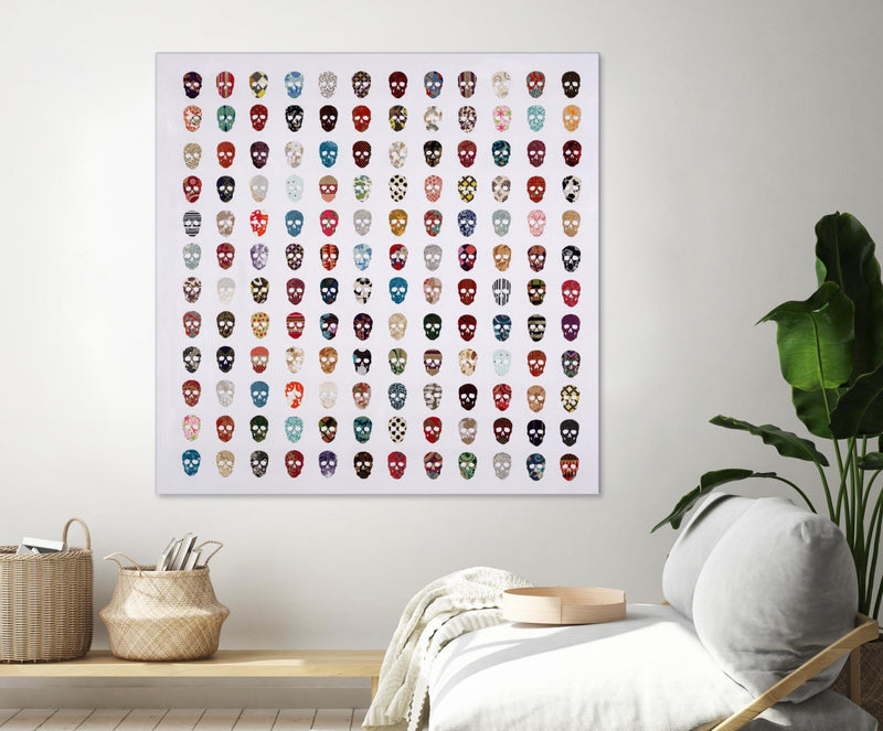 Œuvre d’art murale Giant Art « Gorgeous Crowd » 54 x 54