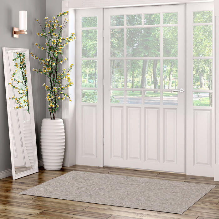 Carpette Bellezza gris clair 2 pi 2 po x 5 pi 0 po