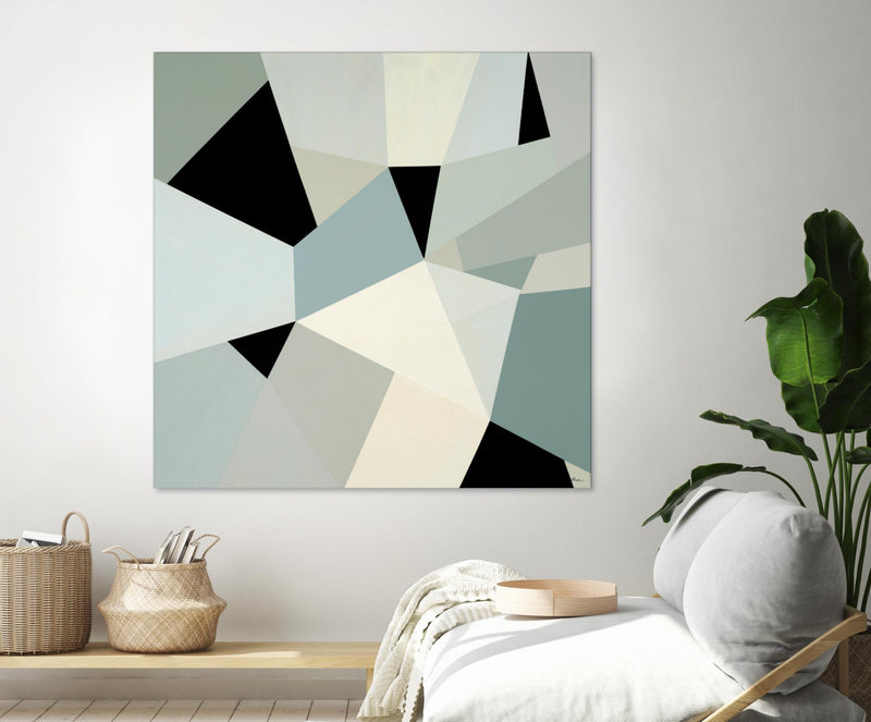 Œuvre d’art murale Giant Art « Adapt Ii » 54 x 54