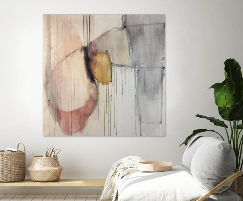 Œuvre d’art murale Giant Art « Trapped Silence » 54 x 54