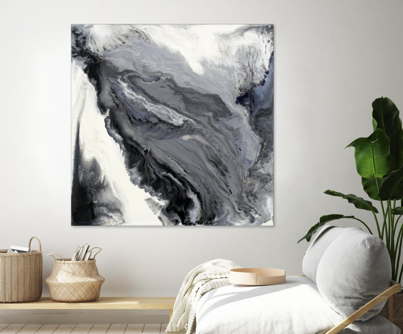 Œuvre d’art murale Giant Art « Approaching » 54 x 54