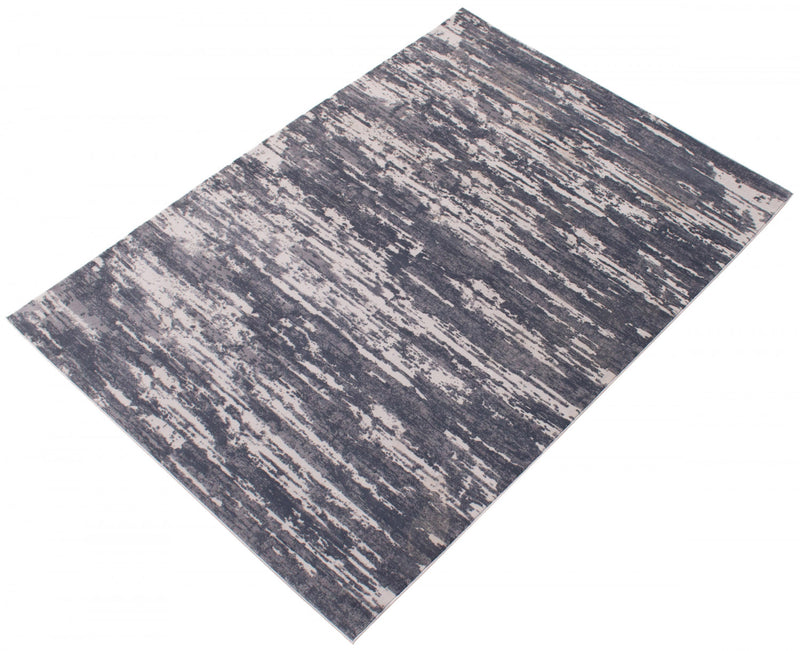 Carpette Ulema grise 5 pi 3 po x 7 pi 3 po
