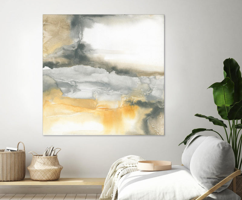 Œuvre d’art murale Giant Art « Minerals I » 54 x 54
