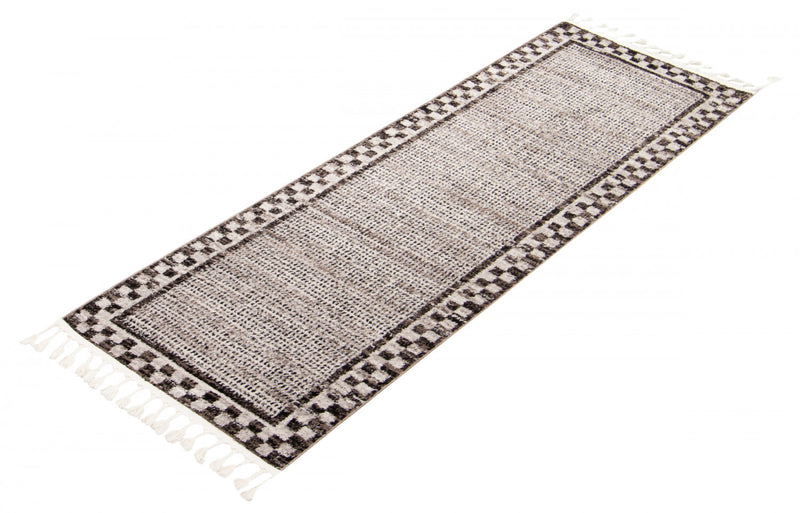  Carpette Vera Quattro ivoiregrise - 2 pi 7 po x 8 pi 4 po