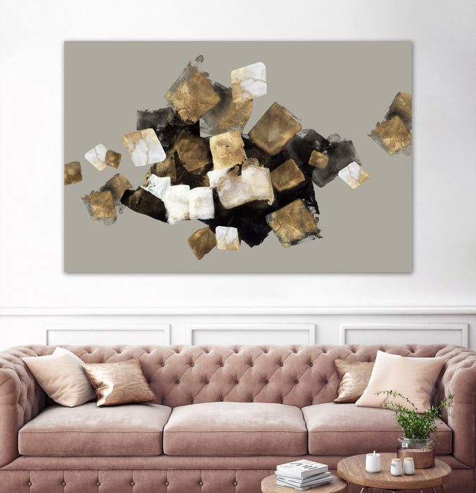 Œuvre d’art murale Giant Art « Marigold's Touch » 84 x 54