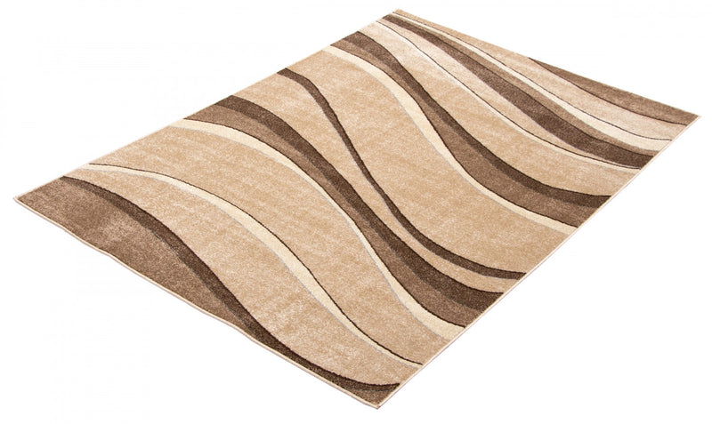 Carpette Branda brun clair - 6 pi 7 po x 9 pi 10 po