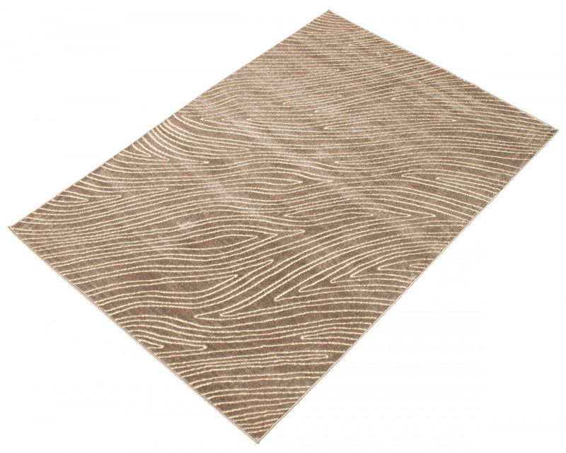 Carpette Lane taupe 5 pi 3 po x 7 pi 7 po