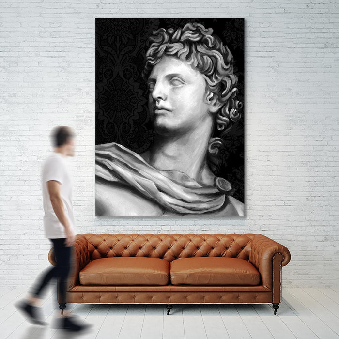 Œuvre d’art murale Giant Art « Ornate Sculpture Ii » 72 x 54