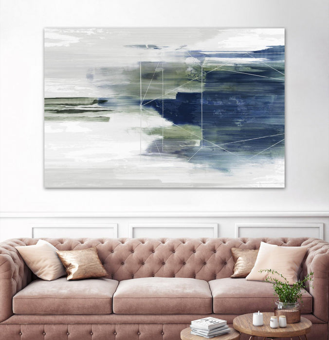Œuvre d’art murale Giant Art « Fading Forms » 84 x 54