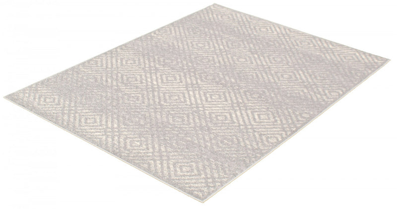 Carpette Electra argent - 3 pi 11 pox 5 pi 7 po