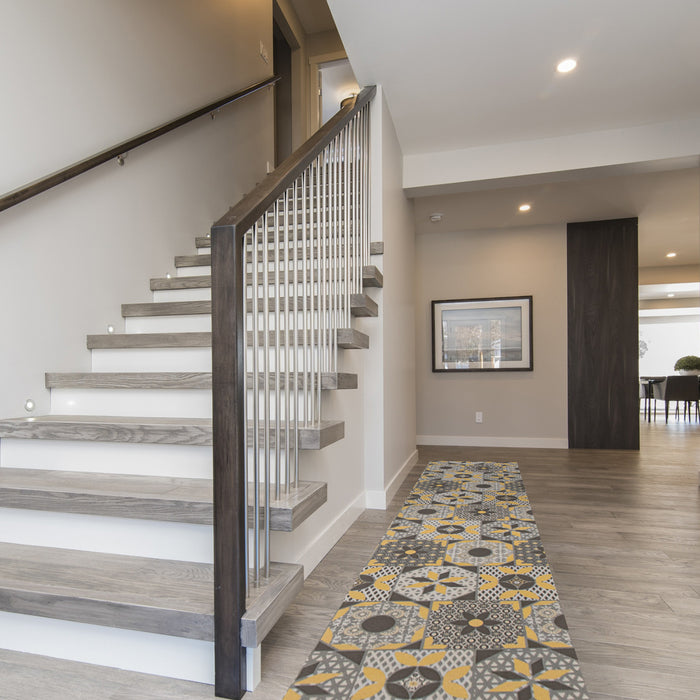 Carpette Bellezza grise 2 pi 2 po x 10 pi 0 po