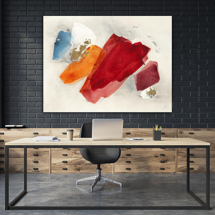 Œuvre d’art murale Giant Art « Equilibrium V4 » 72 x 54