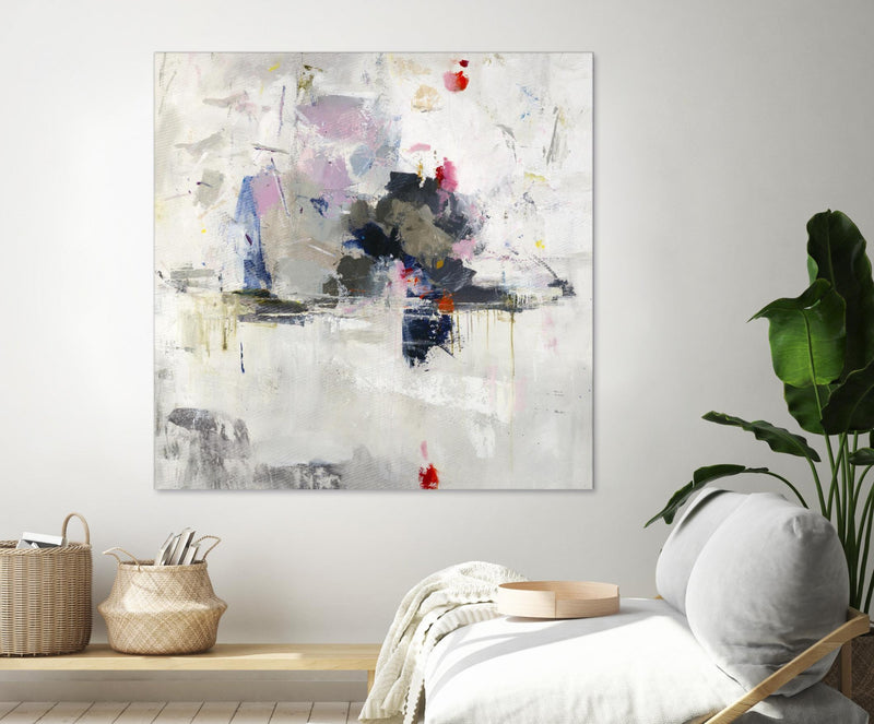 Œuvre d’art murale Giant Art « Glacial Mass » 54 x 54