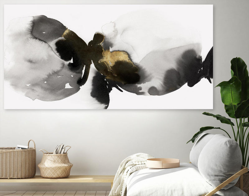 Œuvre d’art murale Giant Art « Flowing Rythm Ii » 72 x 36