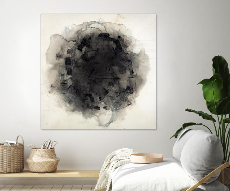 Œuvre d’art murale Giant Art « Positives And Negatives I » 54 x 54