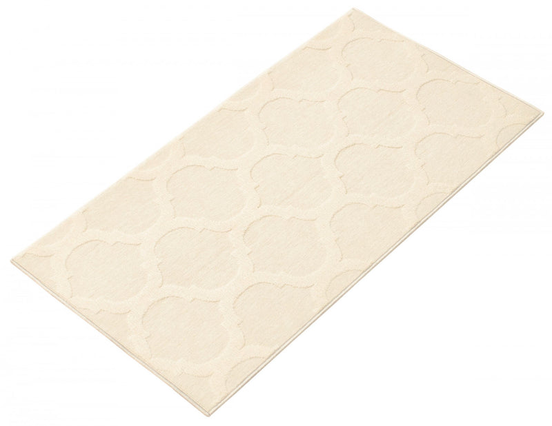  Carpette Sophie ivoire - 2 pi 8 po x 4 pi 11 po