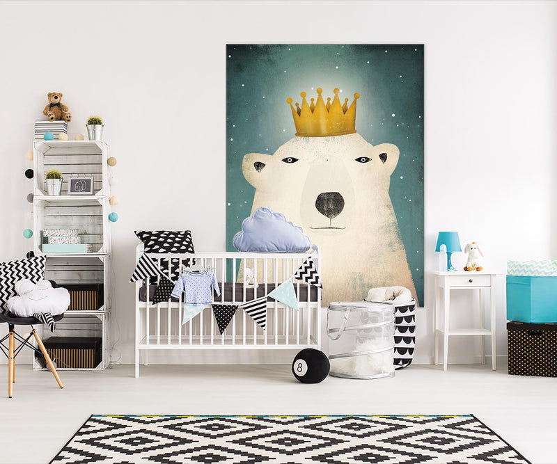 Œuvre d’art murale Giant Art « Polar King » 72 x 54