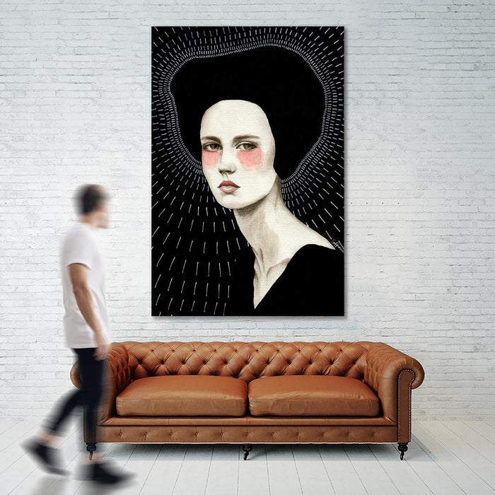 Œuvre d’art murale Giant Art « Freda » 84 x 54