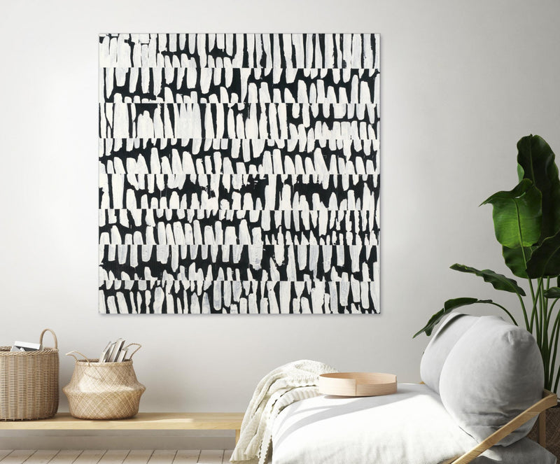 Œuvre d’art murale Giant Art « Night & Day » 54 x 54