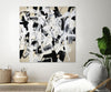 "Talking Out Of Both Sides" Giant Art 72x72 Wall Art