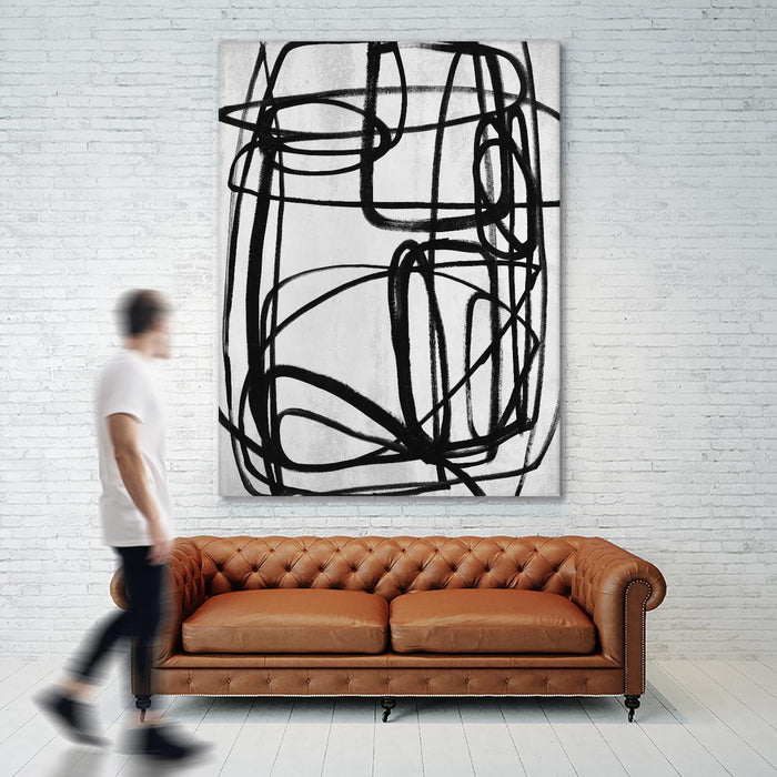 Œuvre d’art murale Giant Art « Sensational Climb » 72 x 54