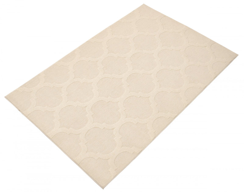  Carpette Sophie ivoire - 6 pi 7 po x 9 pi 6 po